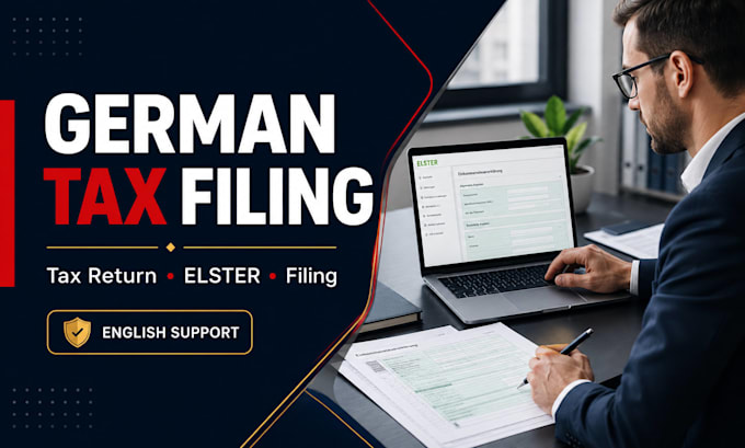 help to prepare and file your german tax return via elster