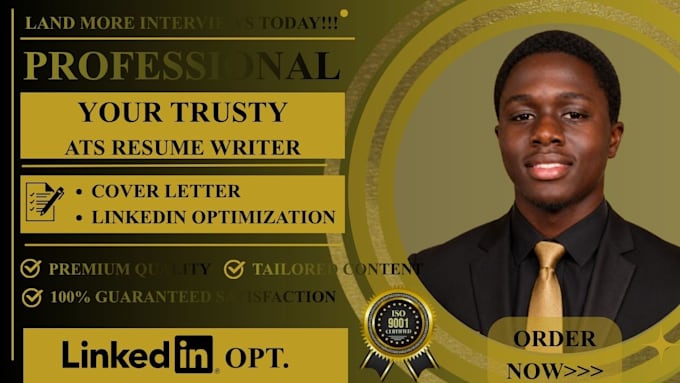 write business, marketing resume, cover letter and linkedin