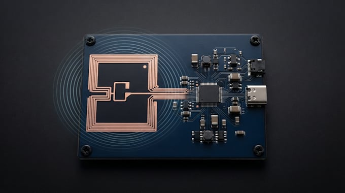 design uhf rfid pcb, firmware and embedded debugging system