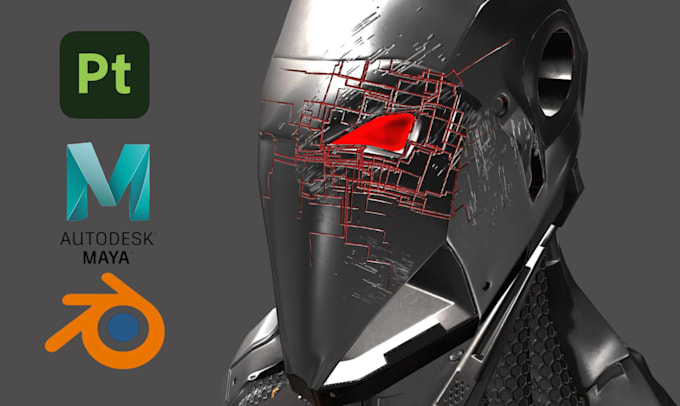 create 3d robot model, sci fi mech, mecha character, hard surface model