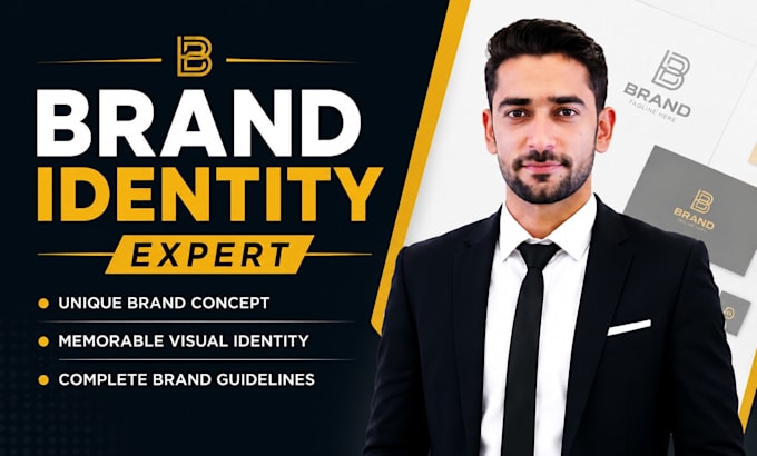 create visual brand identity for startups agencies and online brands