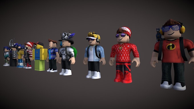 make custom 3d roblox model and maps for roblox game, 3d roblox ugc model