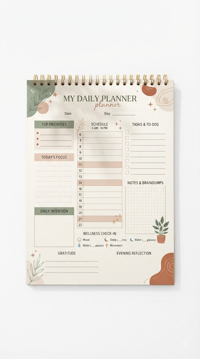 create digital planners and wall art