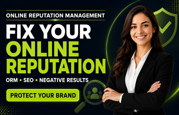 provide online reputation management, ORM and reverse SEO for brand reputation