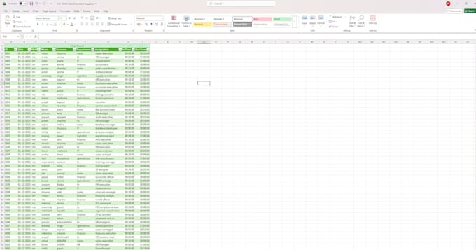 clean, organize and automate excel data with power query