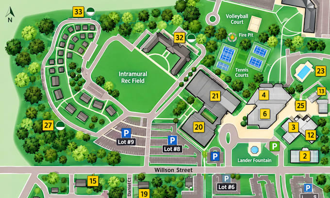 design custom 3d isometric map, vector map, event map or site plan