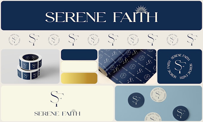 create a complete brand identity and visual branding kit