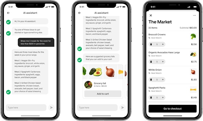 develop doordash bot, instacart bot, spark driver bot and uber order grabber bot