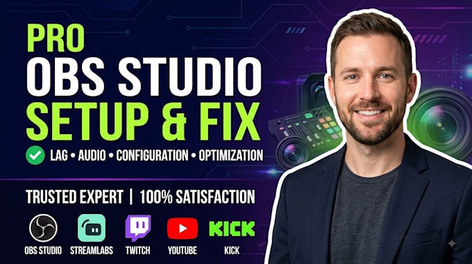 setup, optimize, and fix your obs studio or streamlabs setup