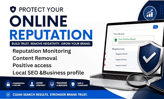 provide professional online reputation management orm and content removal fix