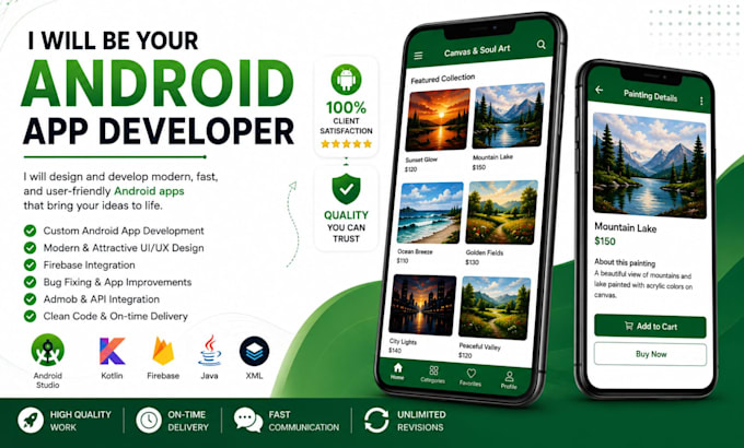 develop a simple android app for your business or personal use