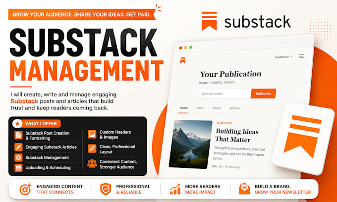 manage substack post, substack management, substack article