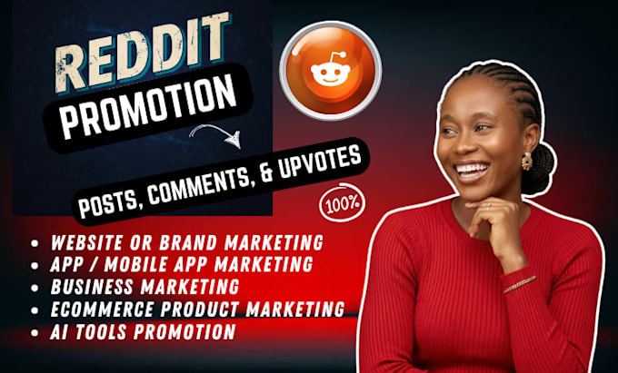 execute reddit SEO post campaign for website promotion