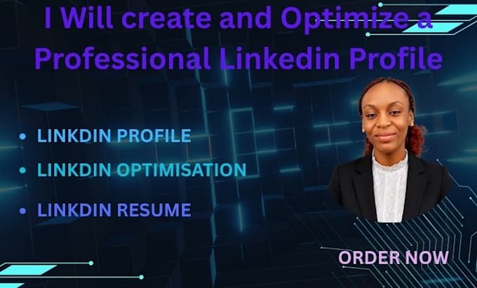 create and optimize a professional linkedin profile