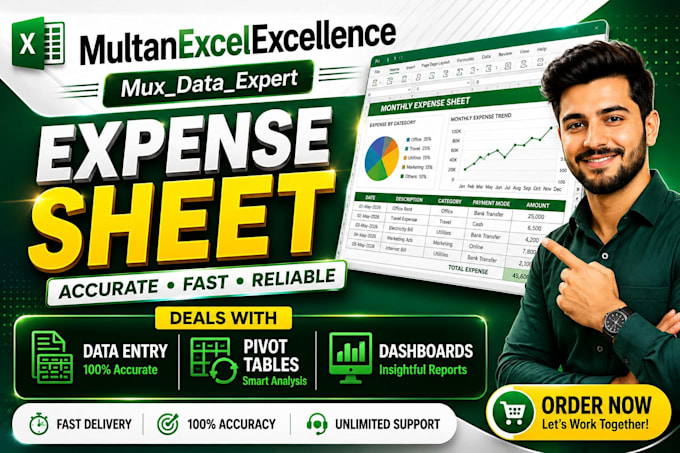 create professional field force expense sheet with auto formulas