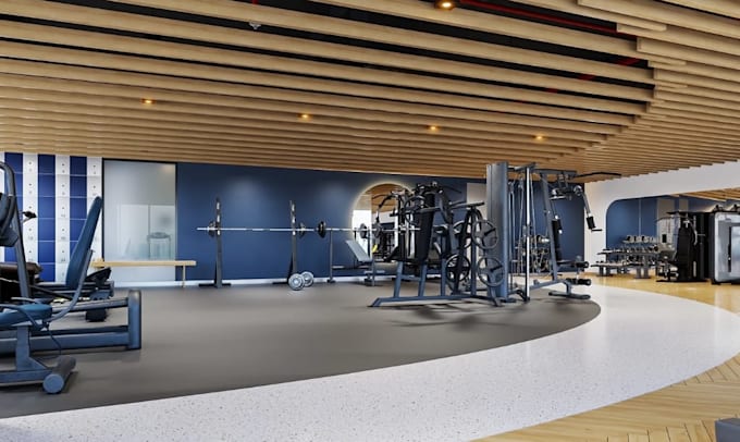 refresh 3d sport complex,yoga interior,pilates studio,gym design,cgi padel court