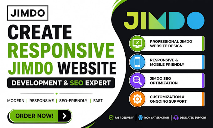 create responsive jimdo website development jimdo business site jimdo SEO expert