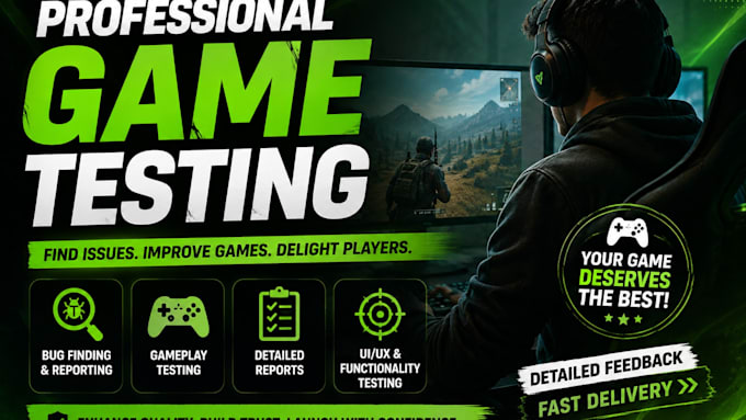 playtest and review your game with detailed feedback