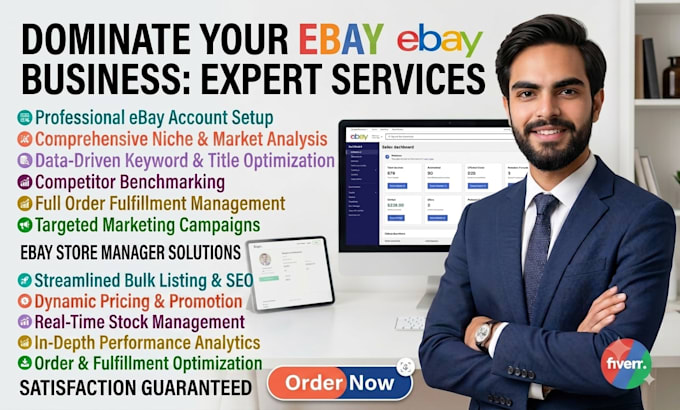 be your expert ebay store manager to boost sales