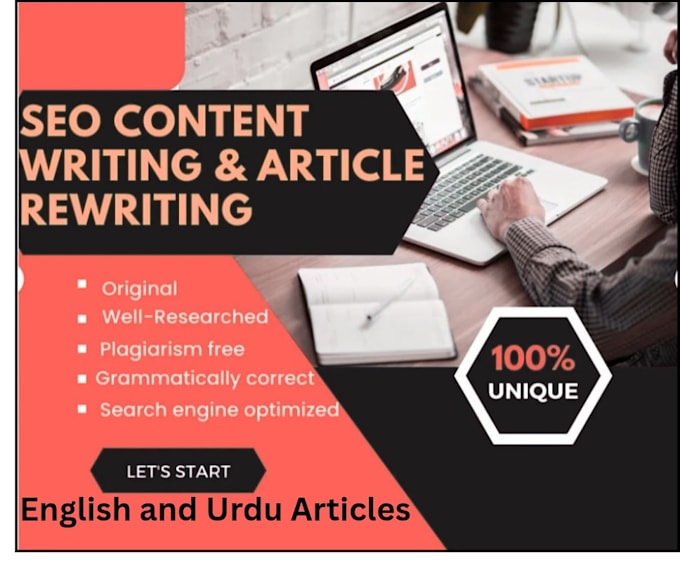 be your professional urdu content writer and article writer