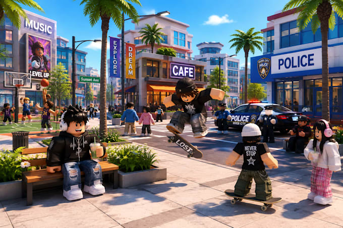 do a roblox game, develop roblox full game, make roblox scripts, roblox game