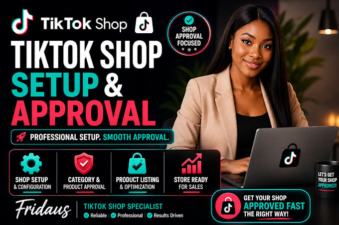 set up and optimize your tiktok shop for approval