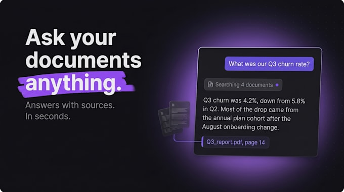 build a custom ai chatbot trained on your company documents
