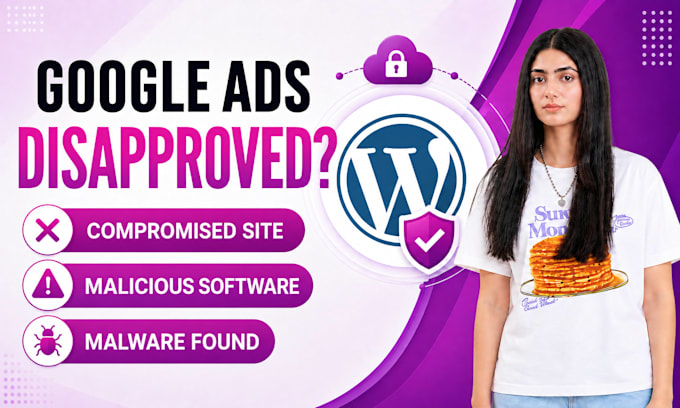 fix google ads disapproved due to compromised site