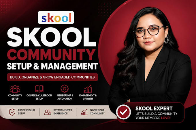 skool community manager skool community setup skool expert
