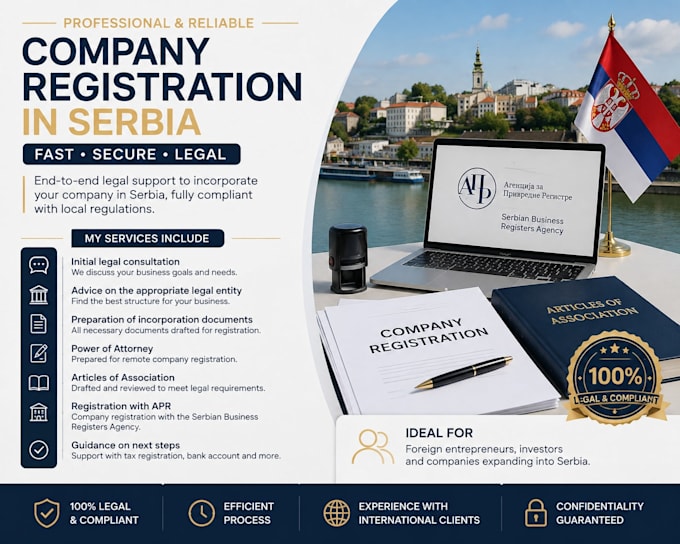 establish a company in serbia
