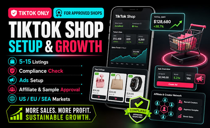 create a complete tiktok shop growth strategy for your brand