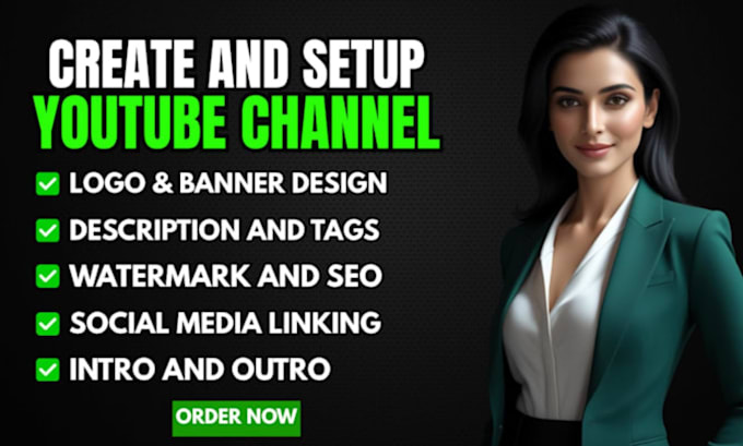create and optimize youtube channel