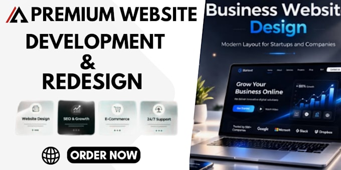 design and develop a modern wordpress website or redesign