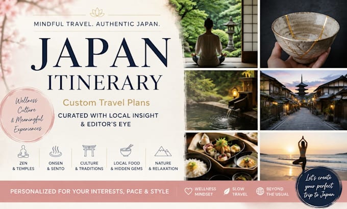 create your mindful japan itinerary