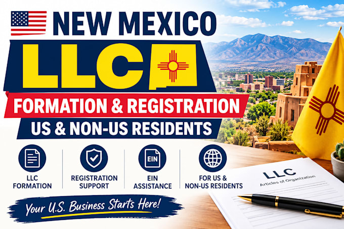 form your new mexico llc for US and non US residents