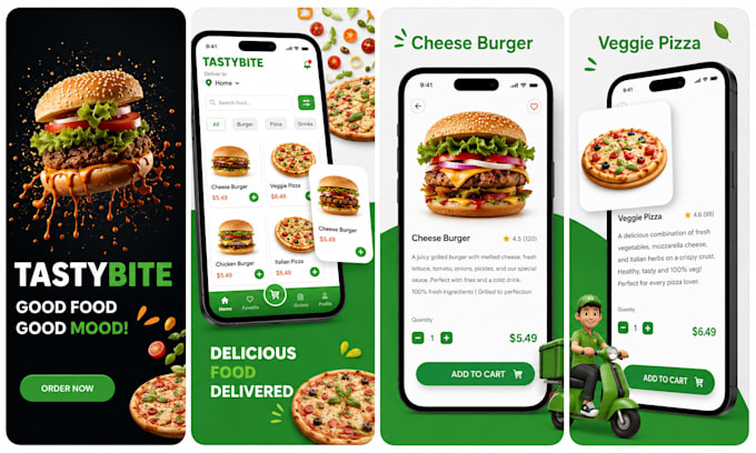 design app store screenshots, play store or app screenshots