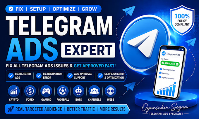 fix telegram ads issue, forex telegram subscrber gain 500k subscribers