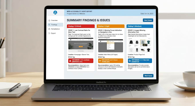audit your website for wcag 22 ada and eaa accessibility compliance