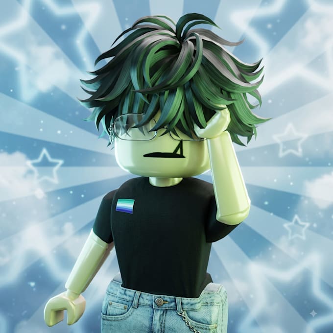 make a personal gfx of your roblox avatar