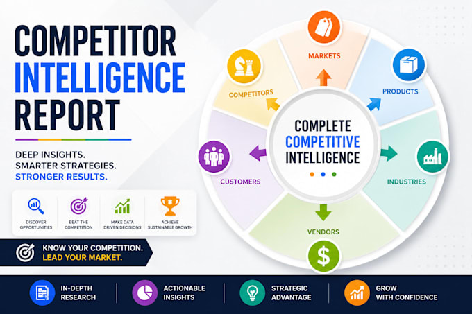 develop a tailored competitor intelligence report for you