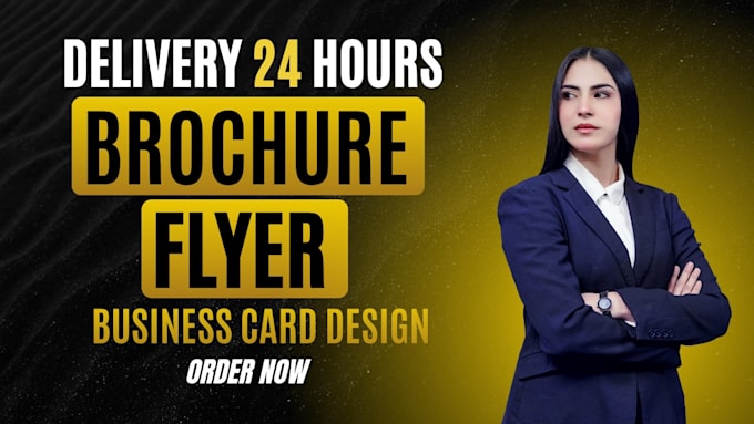 do modern card design flyer brochure buisness card design