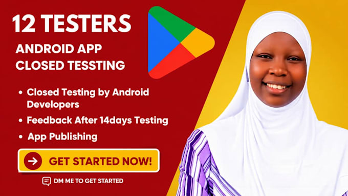 provide real google play testers for closed testing