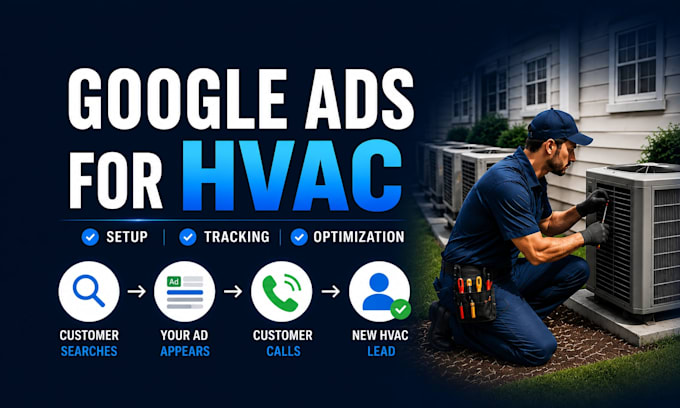 set up and manage your google ads for hvac businesses