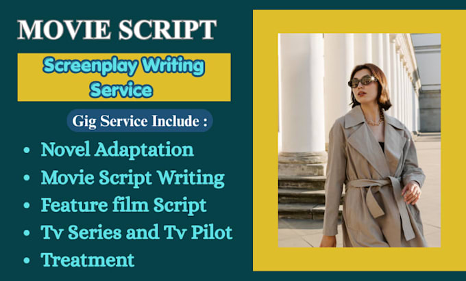 write feature film script, screenplay, edit movie script, comedy script