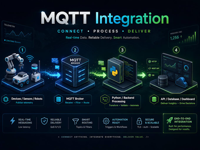 integrate mqtt systems with python fastapi and rest apis