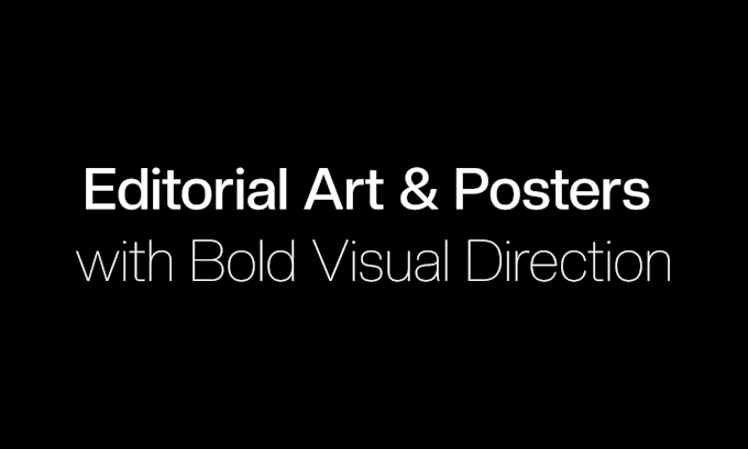 conceptual editorial and art