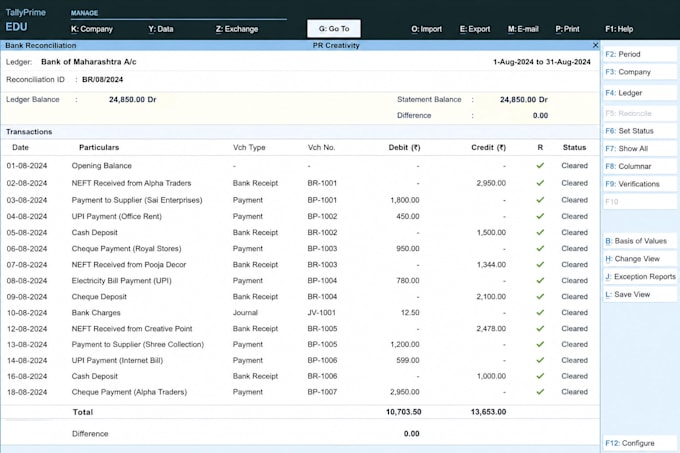 do tally data entry and basic excel data entry for your business