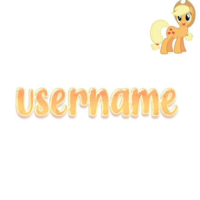 create a cute custom logo or watermark