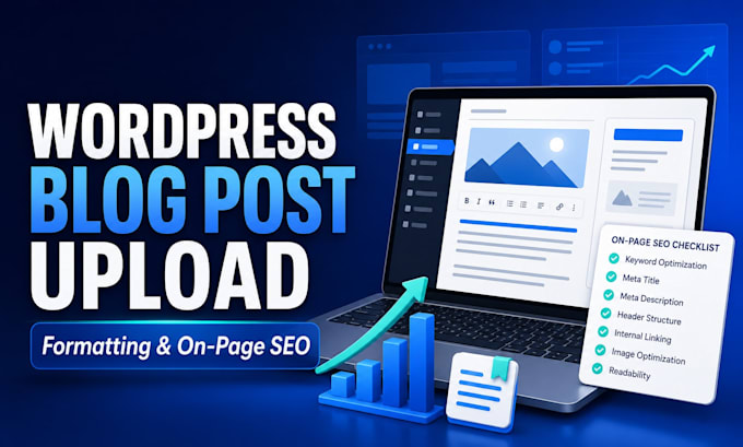 upload, format and optimize your wordpress blog posts