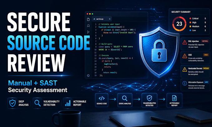 perform comprehensive secure source code review